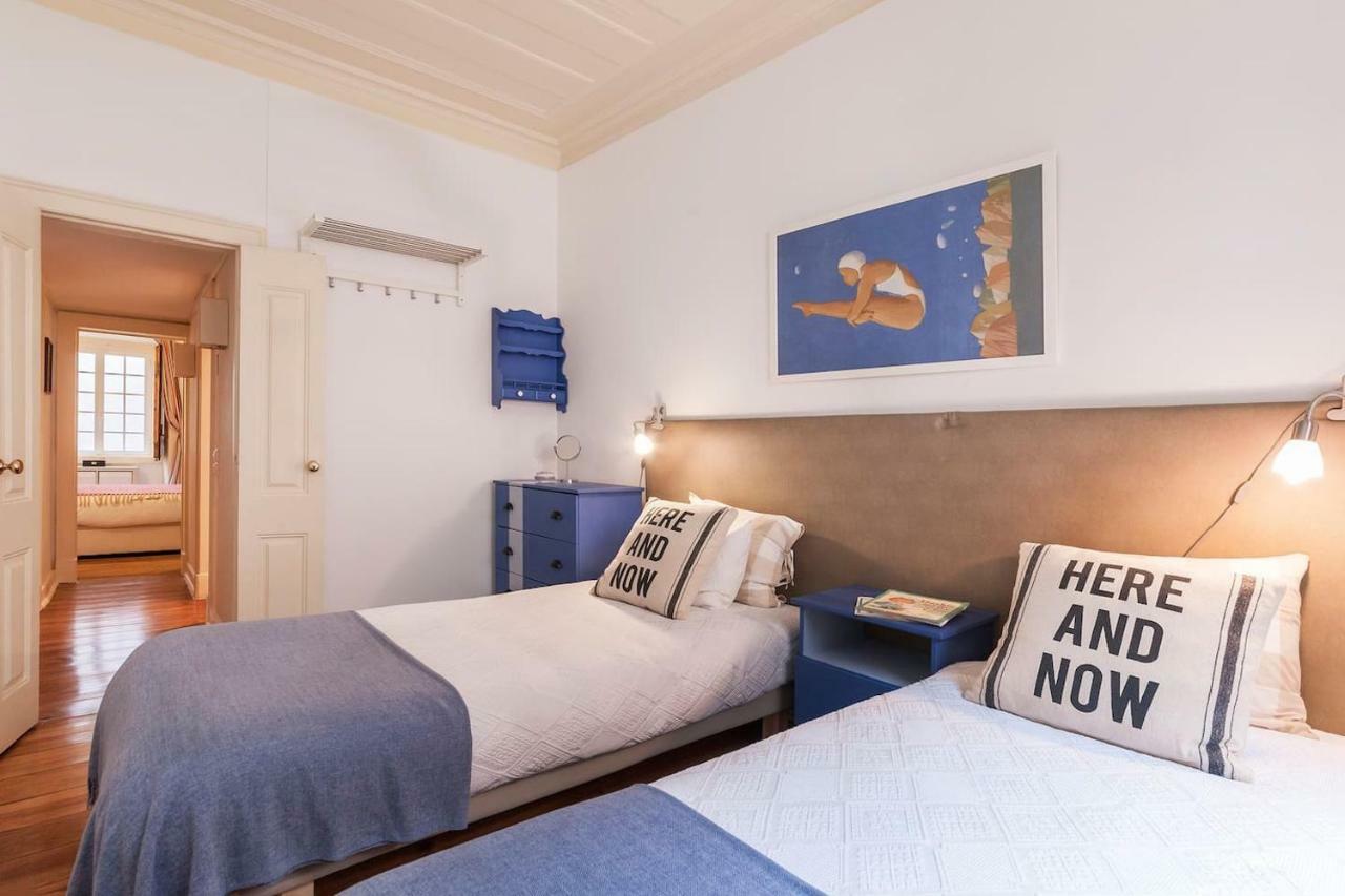 Quiet 2 Bedroom Apartment With Private Patio Next To Avenida Da Liberdade Lisboa Exterior foto