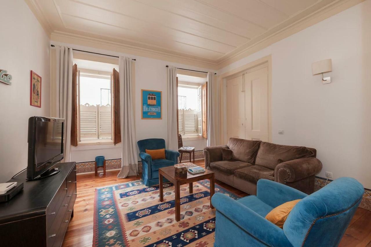 Quiet 2 Bedroom Apartment With Private Patio Next To Avenida Da Liberdade Lisboa Exterior foto